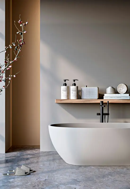 reforma baño matadepera japandi